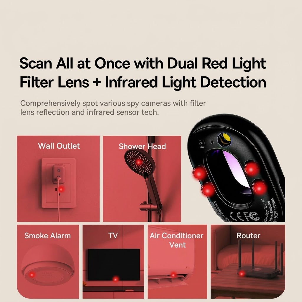 Harlin™ Privacy & Hidden Camera Scanner