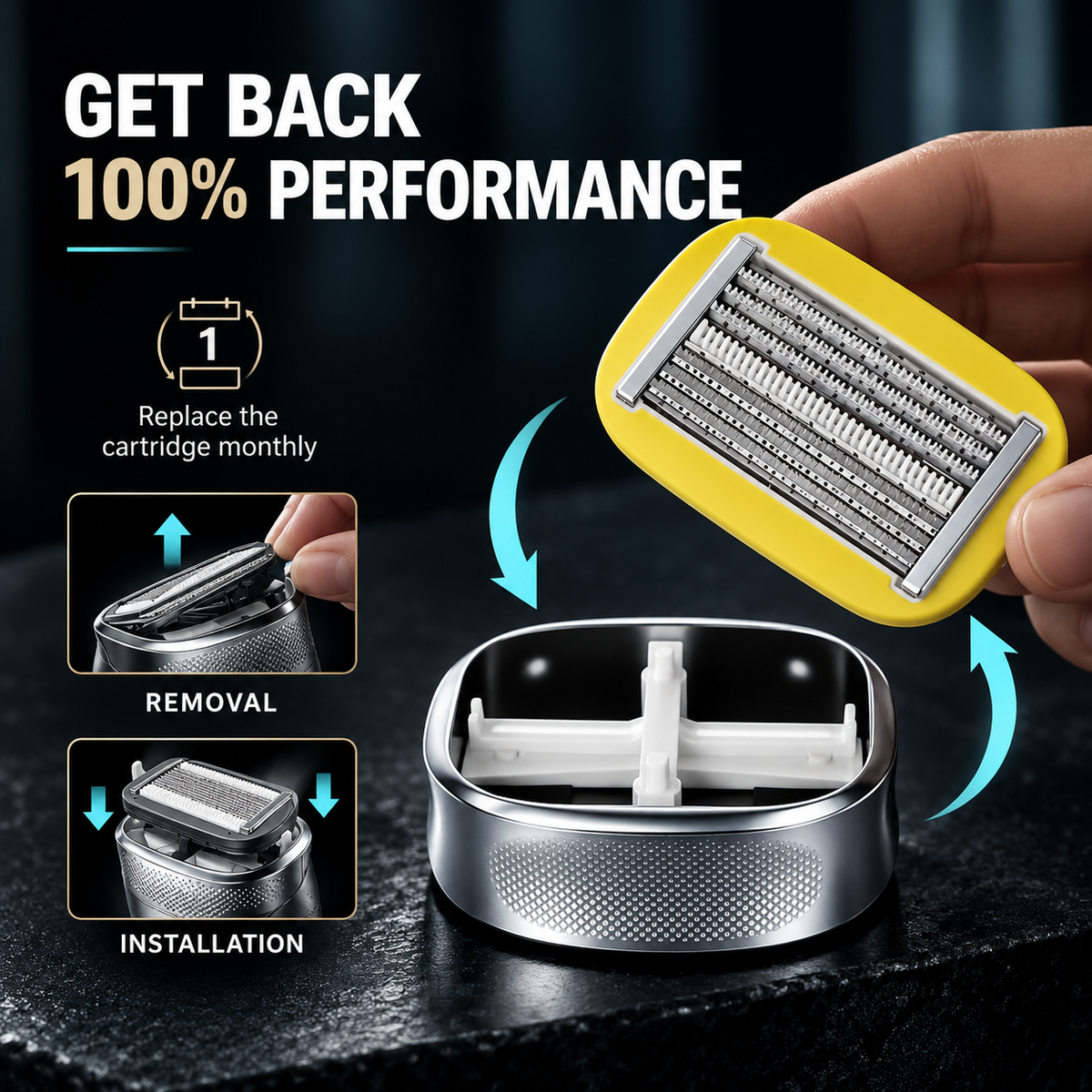 Harlin™ Bald Shaver